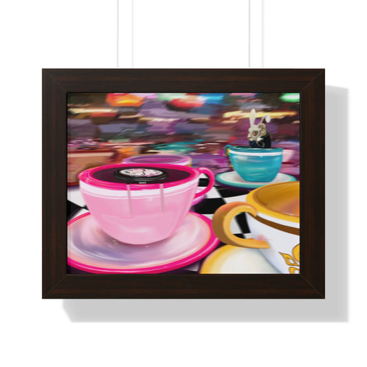 "WE LIVE IN TIME" Framed Poster (3)