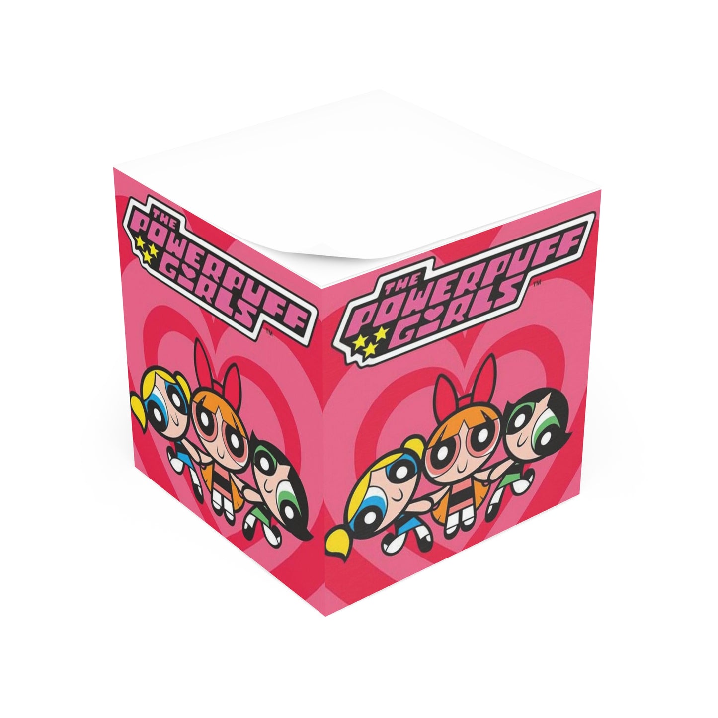 Powerpuff Girls Sticky Note Cube