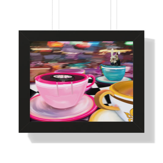 "WE LIVE IN TIME" Framed Poster (3)