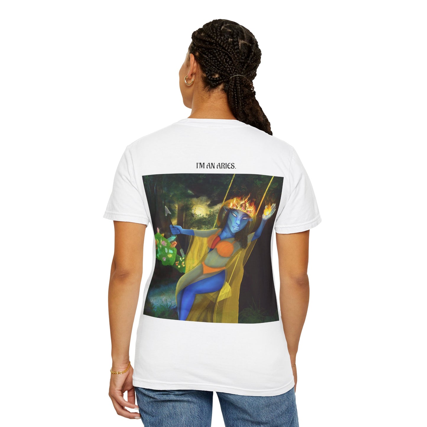 I'm cute but... I'M AN ARIES graphic tee