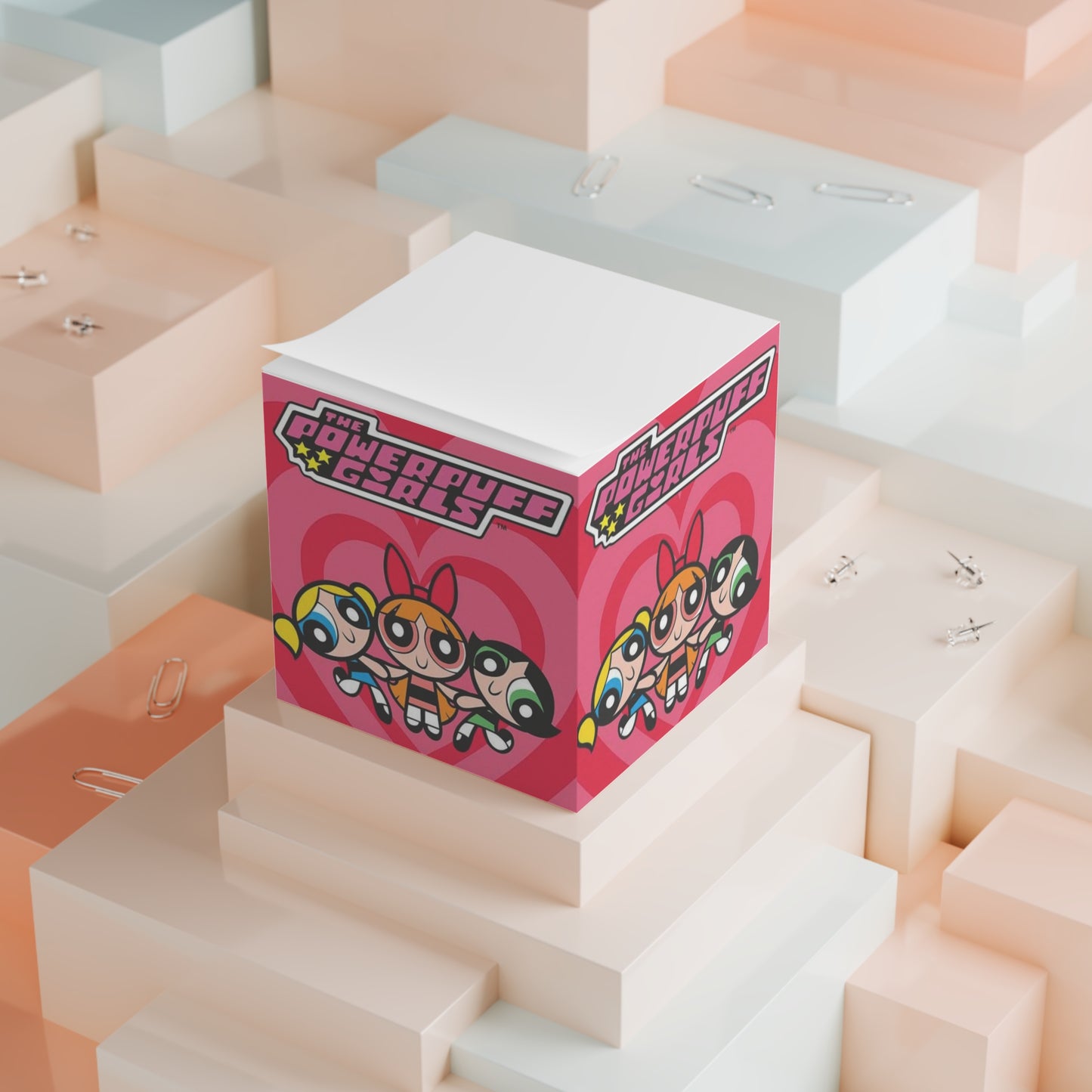 Powerpuff Girls Sticky Note Cube
