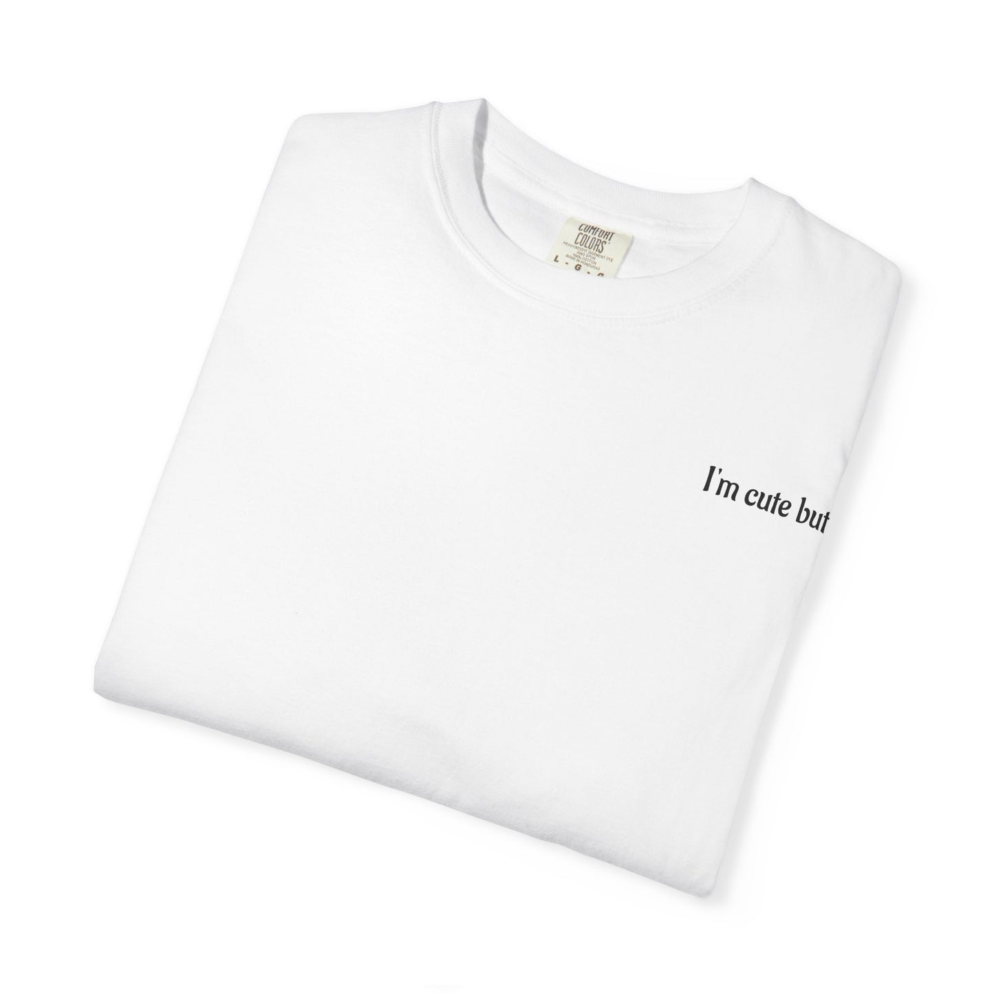 I'm cute but... I'M AN ARIES graphic tee